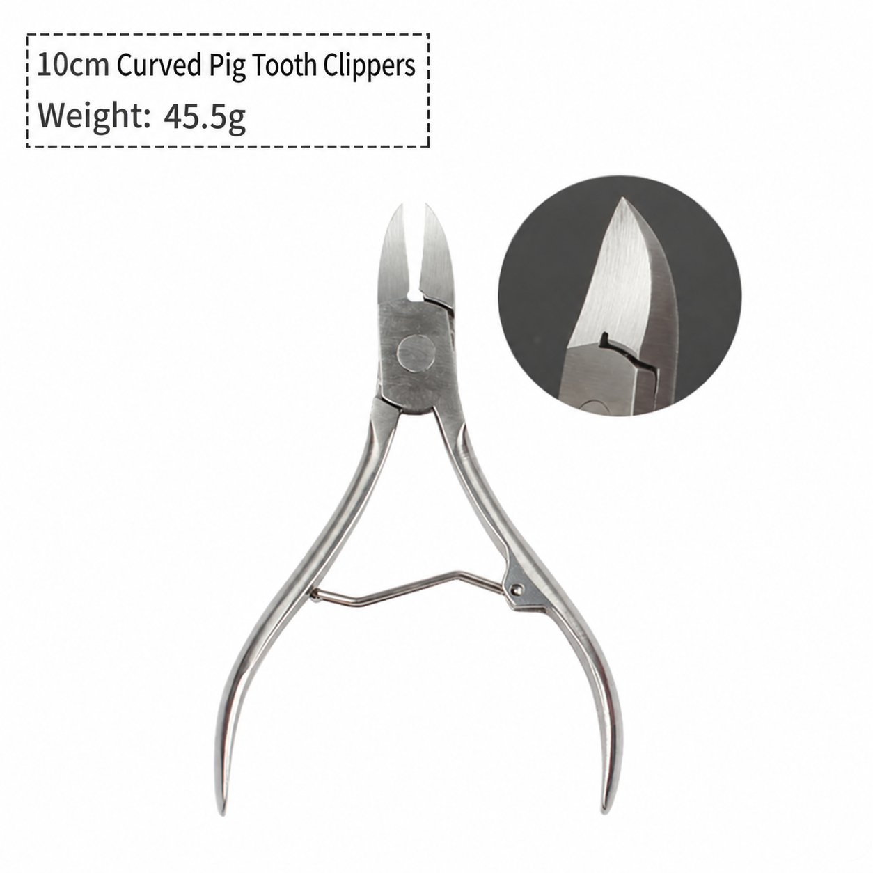 Bone Scissors — Small, 10 cm, Curved